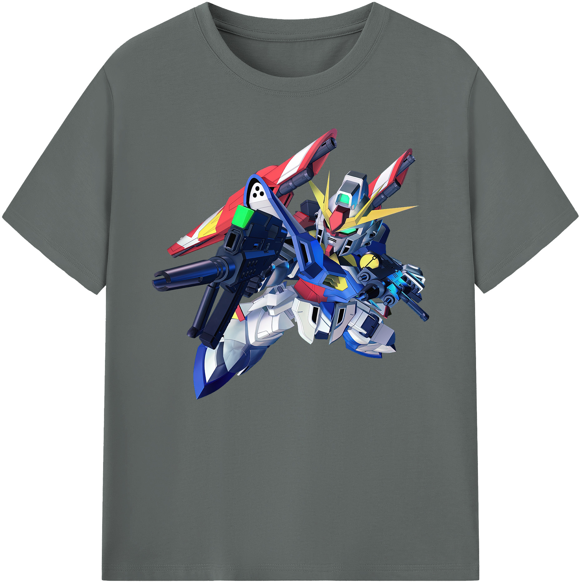 （画像用） 機動戦士ガンダム Mobile Suit Gundam 綿100％ メンズ半袖Tシャツ｜肌触りやわらか＆通気性